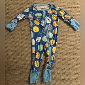 Little Sleepies Milk & Cookies Zippy